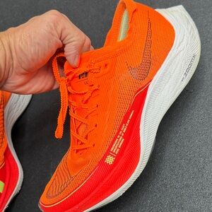 Nike Bright Orange Athletic Sneakers